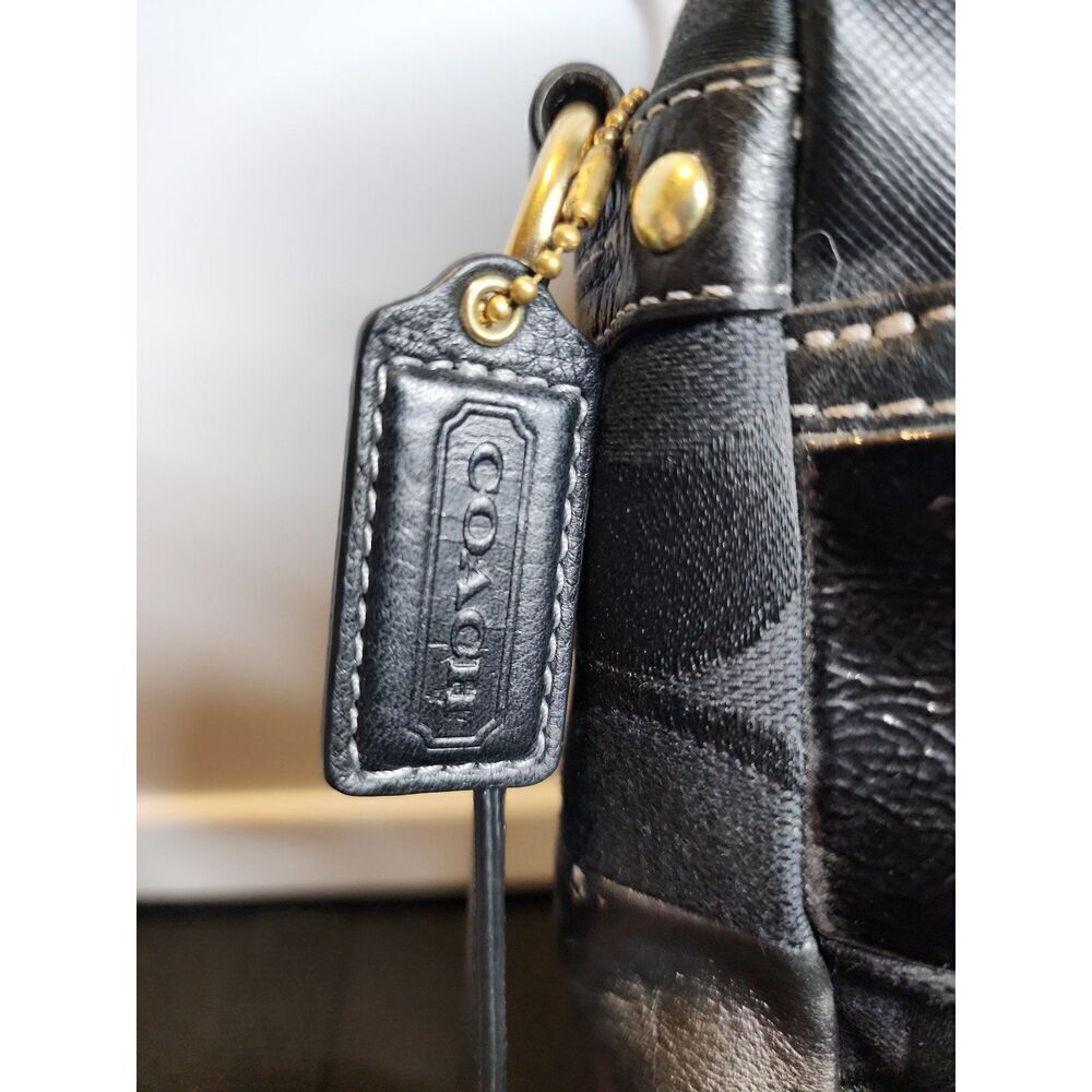 COACH RARE HAMPTON 12485 LIMITED EDITION PATCHWORK CROSSBODY Y2K - Picture 6 of 12